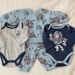 Disney Buzz Lightyear 4 piece Set